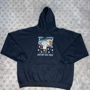 Trump Funny Ugly Christmas Hoodie Size 3XL Pullover New Black National Lampoons